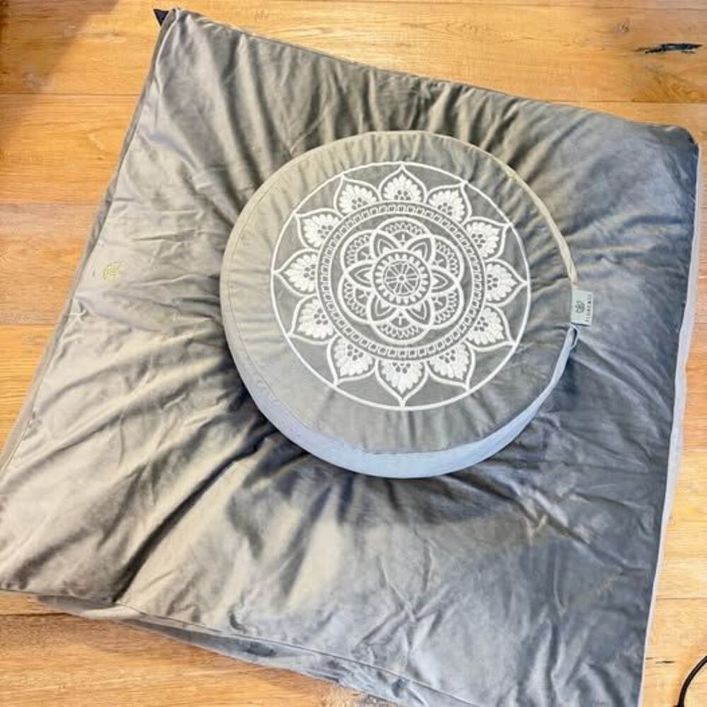 Yoga Meditation Cushion Set Seat Pillow and Floor Pillow